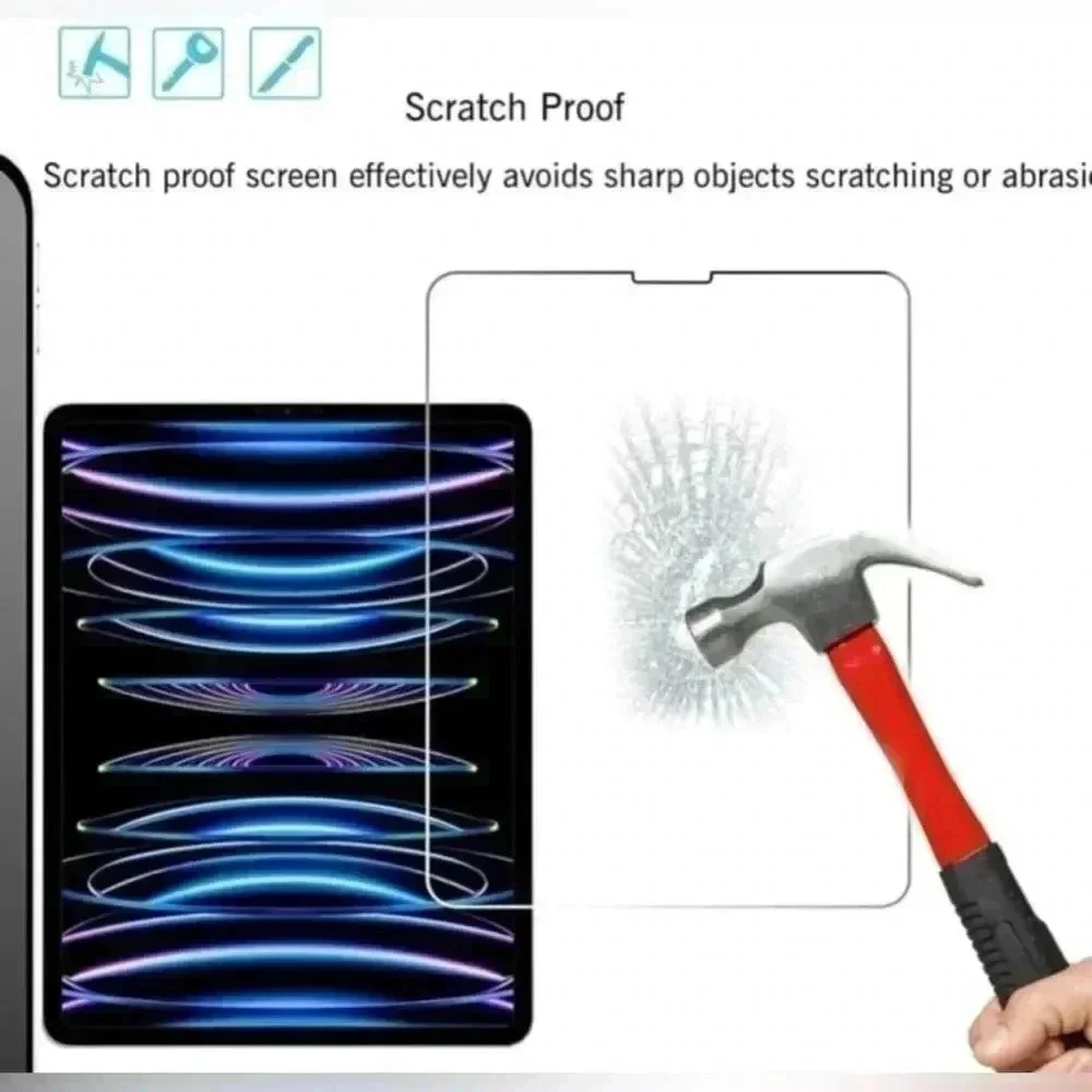 Screen Protector for iPad Pro 11 inch 2022/2021/2020 (4th/3rd/2nd Generation)
